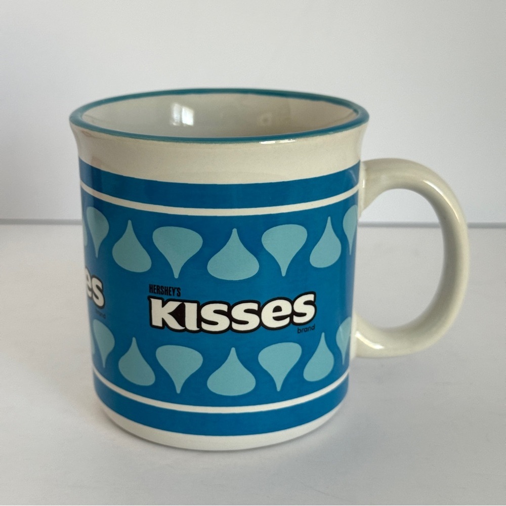 Vintage Collectible 1990s Hershey's Kisses Ceramic Coffee Mug 10fl oz